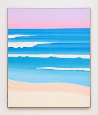 Wave (Sunset) by Alec Egan contemporary artwork painting