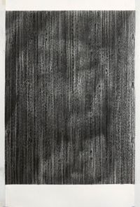 untitled charcoal II (inside out) by Sam Harrison contemporary artwork works on paper, drawing