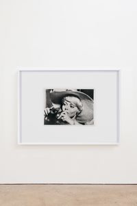 Woman With A Camera (1967) by Anne Collier contemporary artwork photography, print