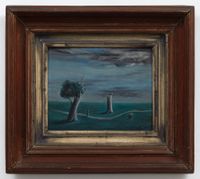 Winding Road by Gertrude Abercrombie contemporary artwork painting, works on paper