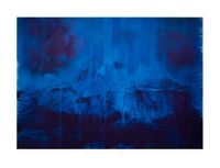 Blue Dark by Lorna Simpson contemporary artwork mixed media