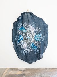 Nila by Fran Siegel contemporary artwork mixed media, textile