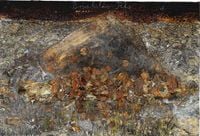 Brünhildes Fels by Anselm Kiefer contemporary artwork painting, mixed media