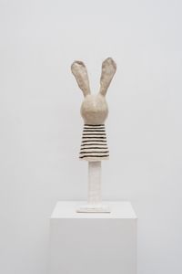 Puchineli Rabbit by Luis Vidal contemporary artwork sculpture