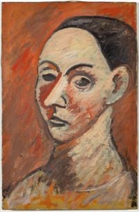 Untitled, Head by Arshile Gorky contemporary artwork painting