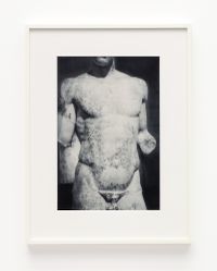Athlete’s torso by James Welling contemporary artwork photography