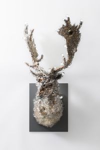 PixCell-Fallow Deer by Kohei Nawa contemporary artwork mixed media