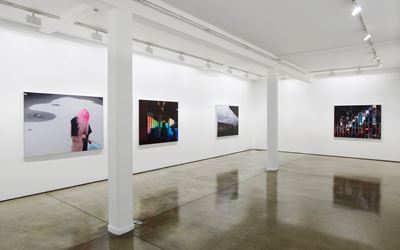 Hannah Starkey, Solo Exhibition, 2015-2016, Exhibition view at Maureen Paley, London. Courtesy the Artist and Maureen Paley. © Hannah Starkey.