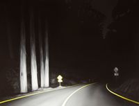 Bogong Road by Tony Lloyd contemporary artwork painting