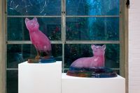 Temple Cats by Dale Frank contemporary artwork sculpture