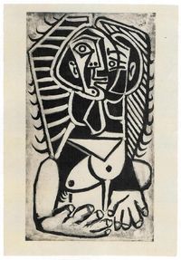 Torse de Femme by Pablo Picasso contemporary artwork print