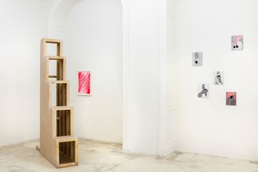 Exhibition view: William Mackrell, Here is where we meet, Galerie Krinzinger (2 May–15 June 2019). Courtesy Galerie Krinzinger.
