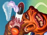 Didn’t Hurt by Peter Saul contemporary artwork 3