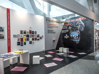 Exhibition view: Group Exhibition, Women Make Art History, Asia Art Archive at Art Basel Hong Kong (27 March–31 Marchi 2018). Courtesy Asia Art Archive. Photo: Kitmin Lee.