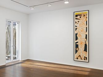 Exhibition view: Luchita Hurtado, Dark Years, Hauser & Wirth, 69th Street, New York (31 January–6 April 2019). Courtesy the artist and Hauser & Wirth.