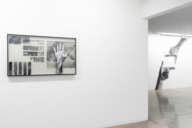 Exhibition view: JR, o papel da mão, Galeria Nara Roesler, São Paulo, Brazil (25 March–20 May 2023). Courtesy Galeria Nara Roesler.