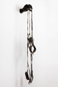 Noose by Fiona Hall contemporary artwork textile