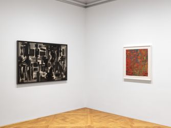 Exhibition view: Ad Reinhardt, David Zwirner, 69th Street, New York (1 November–16 December 2023). Courtesy David Zwirner. 