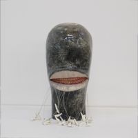 Headcase 03 by Julia Morison contemporary artwork sculpture, ceramics