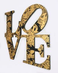 I Love You by Loes Van Delft contemporary artwork print