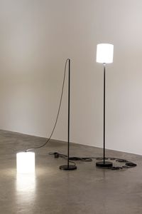 Just Two Standard Lamps by Andy Fitz contemporary artwork sculpture