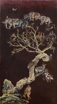 Tale of the 11th Day: The Last Tree by Yang Jiechang contemporary artwork painting