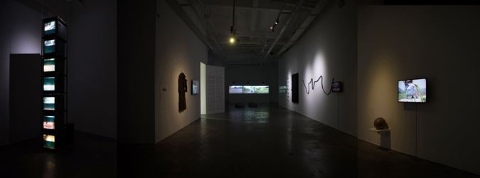 Installation view: Tong Wenmin, Escape From Discipline, A Thousand Plateaus Art Space, Chengdu (8 April–9 June 2019). Courtesy A Thousand Plateaus Art Space, Chengdu.
