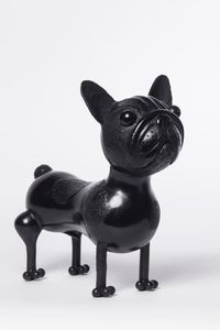French Bulldog by Jean-Marie Fiori contemporary artwork sculpture