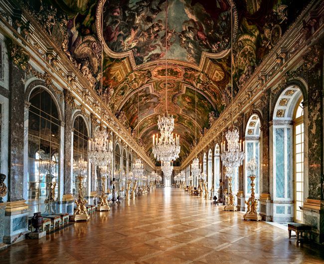 Versailles, Hall of Mirrors by Ahmet Ertug contemporary artwork