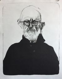 Self-Portrait 4 by Jim Dine contemporary artwork painting, print