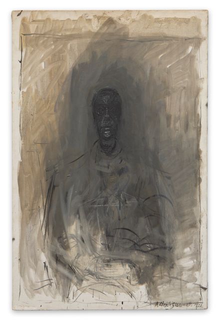 Tête noire (Dark Head) by Alberto Giacometti contemporary artwork
