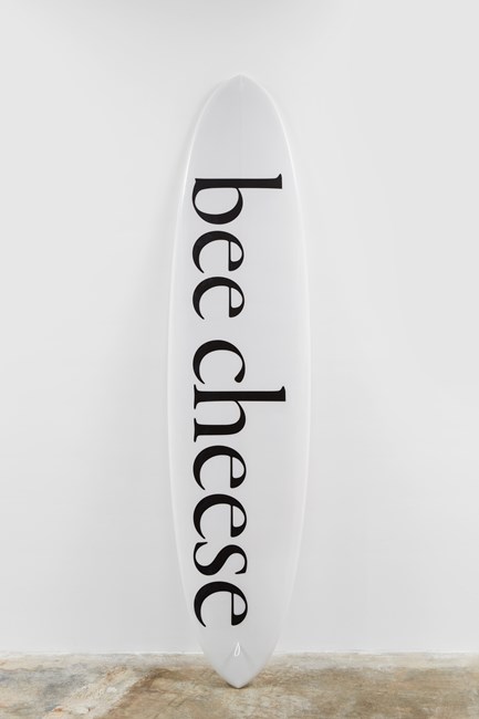 another surfboard by Darren Bader contemporary artwork