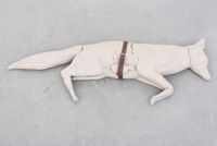 Fox / Mouse / Belt (Dry) by Mark Manders contemporary artwork sculpture