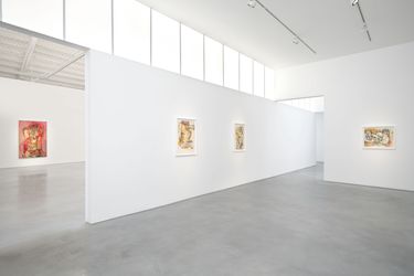 Exhibition view: Daniel Crews-Chubb, Statuesque, Roberts Projects, Los Angeles (September 16 - October 28, 2023). Courtesy of the artist and Roberts Projects, Los Angeles, California. Photo: Paul Salveson