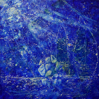 From the blue planet by Karen Shiozawa contemporary artwork painting