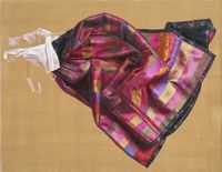 Samchon’s Hanbok by Helena Parada Kim contemporary artwork painting