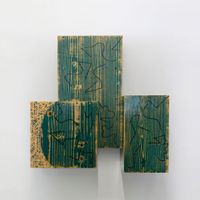 3 Woodbox Art by Hikosaka Naoyoshi contemporary artwork painting