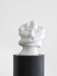 Geisterkopf Nr. 12 by Thomas Schütte contemporary artwork sculpture