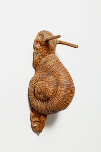 Snail 3 by Natalie Wadlington contemporary artwork ceramics