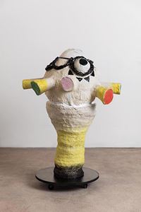 Make you feel like a colour wheel (sun) by Brendan Huntley contemporary artwork ceramics