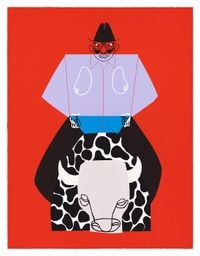 Remember Me - Rodeo King by JOY YAMUSANGIE contemporary artwork print