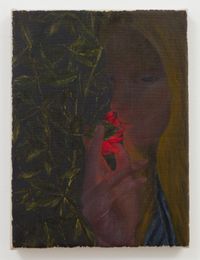 Glowing Rose by Srijon Chowdhury contemporary artwork painting