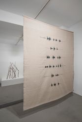 Exhibition view: Julia Llerena, Caen Sílabas Negras, Sabrina Amrani, Madera, 23, Madrid  (2 June–24 July 2021). Courtesy Sabrina Amrani, Madrid. 