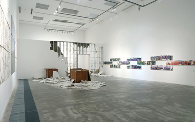 Exhibition view: Wang Youshen, Per Square Meter, ShanghART, Beijing (13 September–20 October 2014). Courtesy ShanghART.