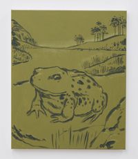 A Toad at Sunrise by David Surman contemporary artwork painting