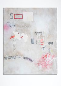 SO WISE (#7 off white) by Sarah crowEST contemporary artwork painting