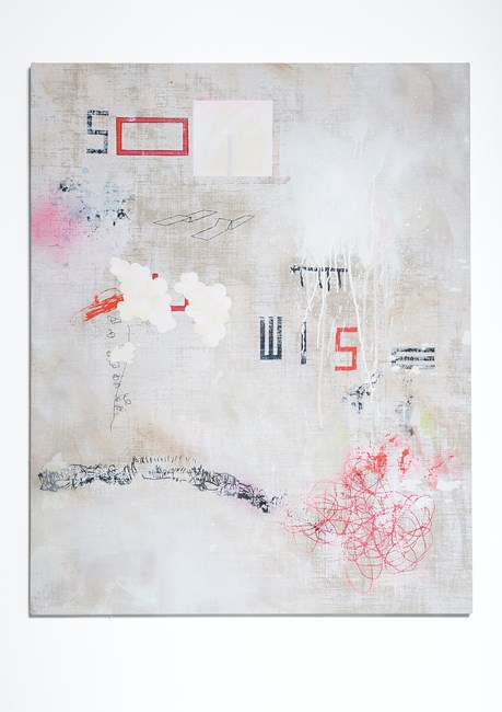 SO WISE (#7 off white) by Sarah crowEST contemporary artwork