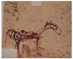 Untitled (from the Series: Das Trojanische Pferd) by Martha Jungwirth contemporary artwork 1