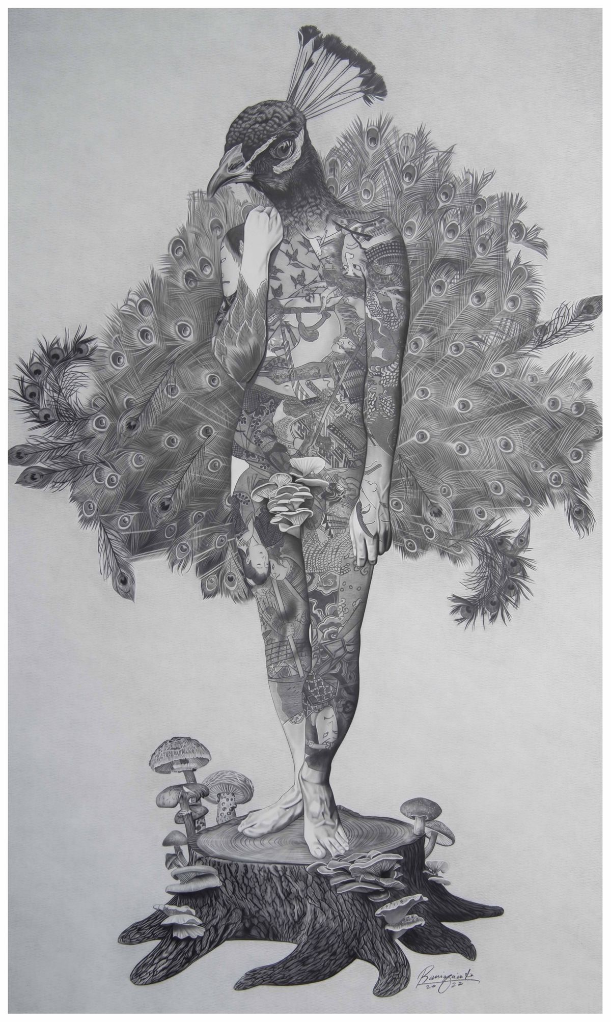 Escape Into Paradise (Study), 2022 by Andres Barrioquinto | Ocula 