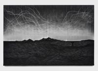 Dark Earth(Strata) by Teresita Fernández contemporary artwork sculpture